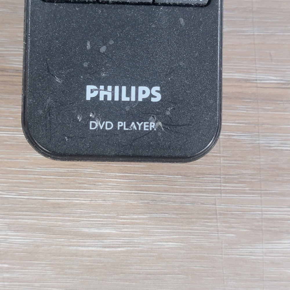 Philips DVD Player Remote Control Black Replacement Unit OEM Genuine - Picture 2 of 4